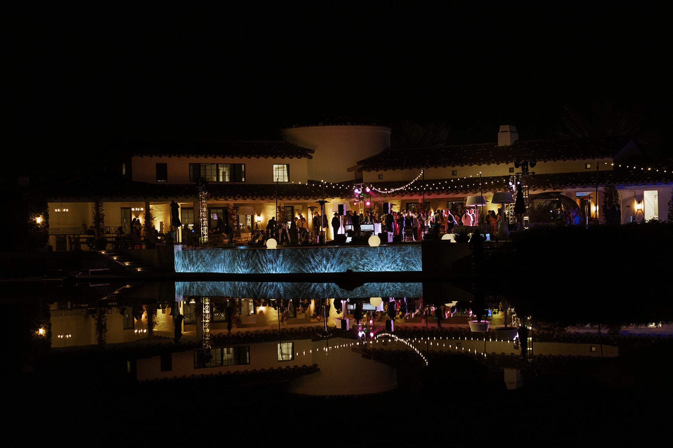 Event setting on the grounds at Cavallo Ranch